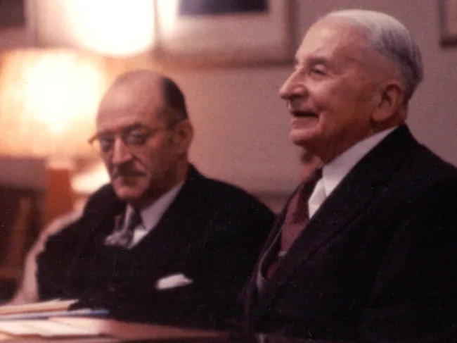 Henry Hazlitt and Ludwig von Mises